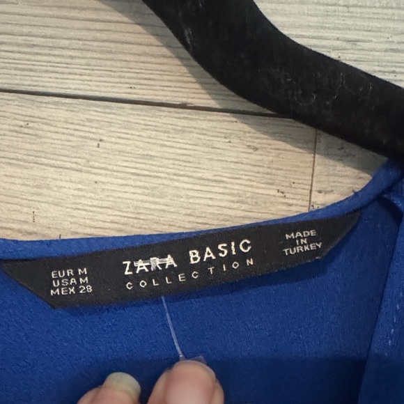 Zara Cobalt Blue Cold Shoulder Romper - Picture 7 of 9